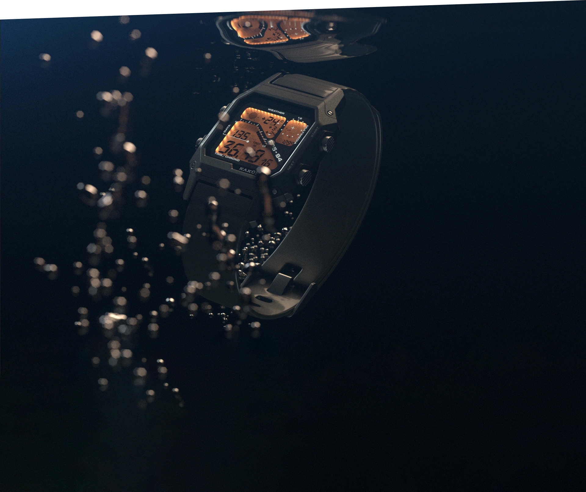 The Kakūno F05-S4 underwater